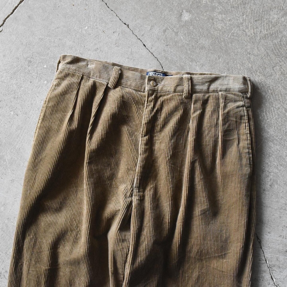 画像7: Polo by Ralph Lauren 太畝コーデュロイパンツ　 "POLO CORDS"　 表記 W34 L32  (7)