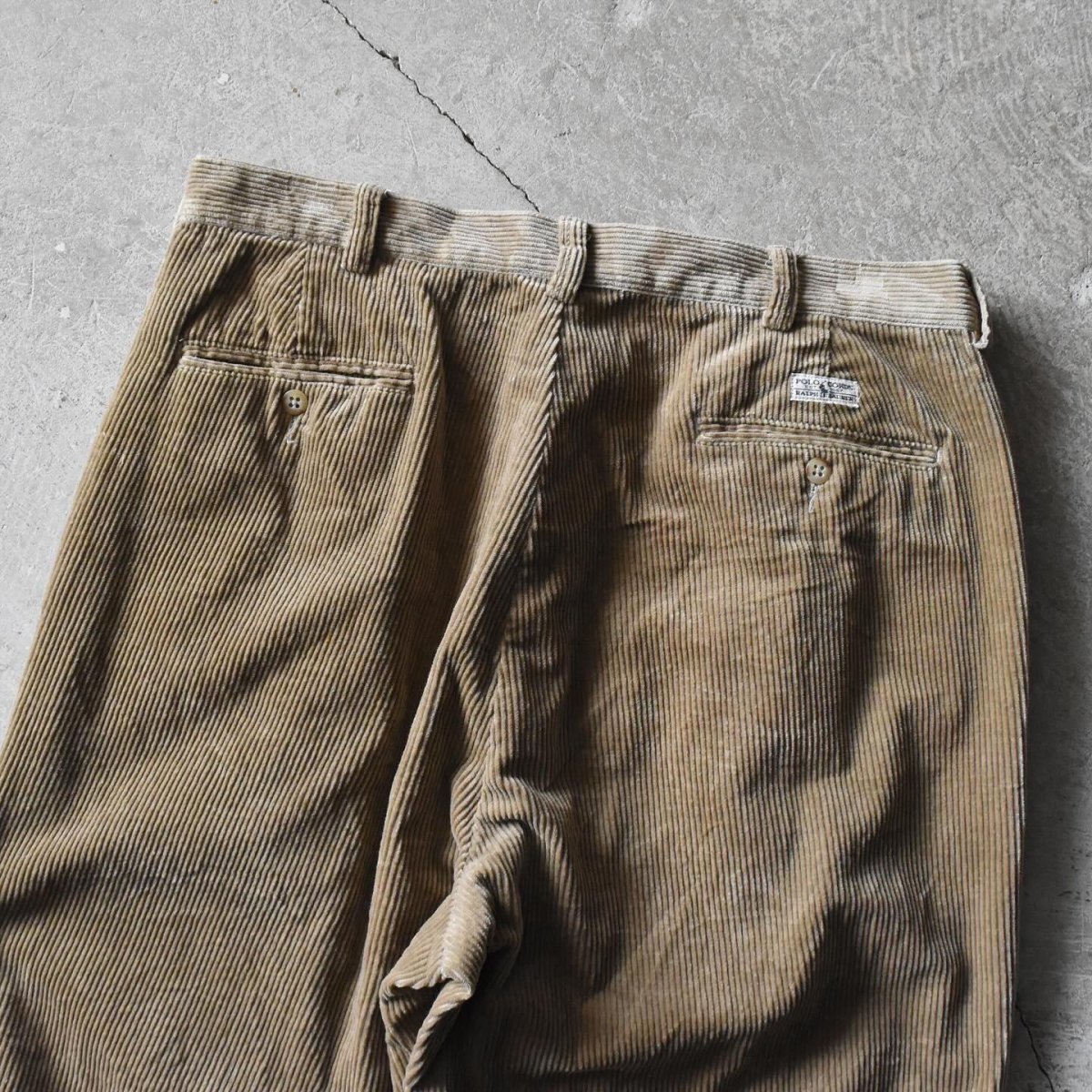 画像8: Polo by Ralph Lauren 太畝コーデュロイパンツ　 "POLO CORDS"　 表記 W34 L32  (8)