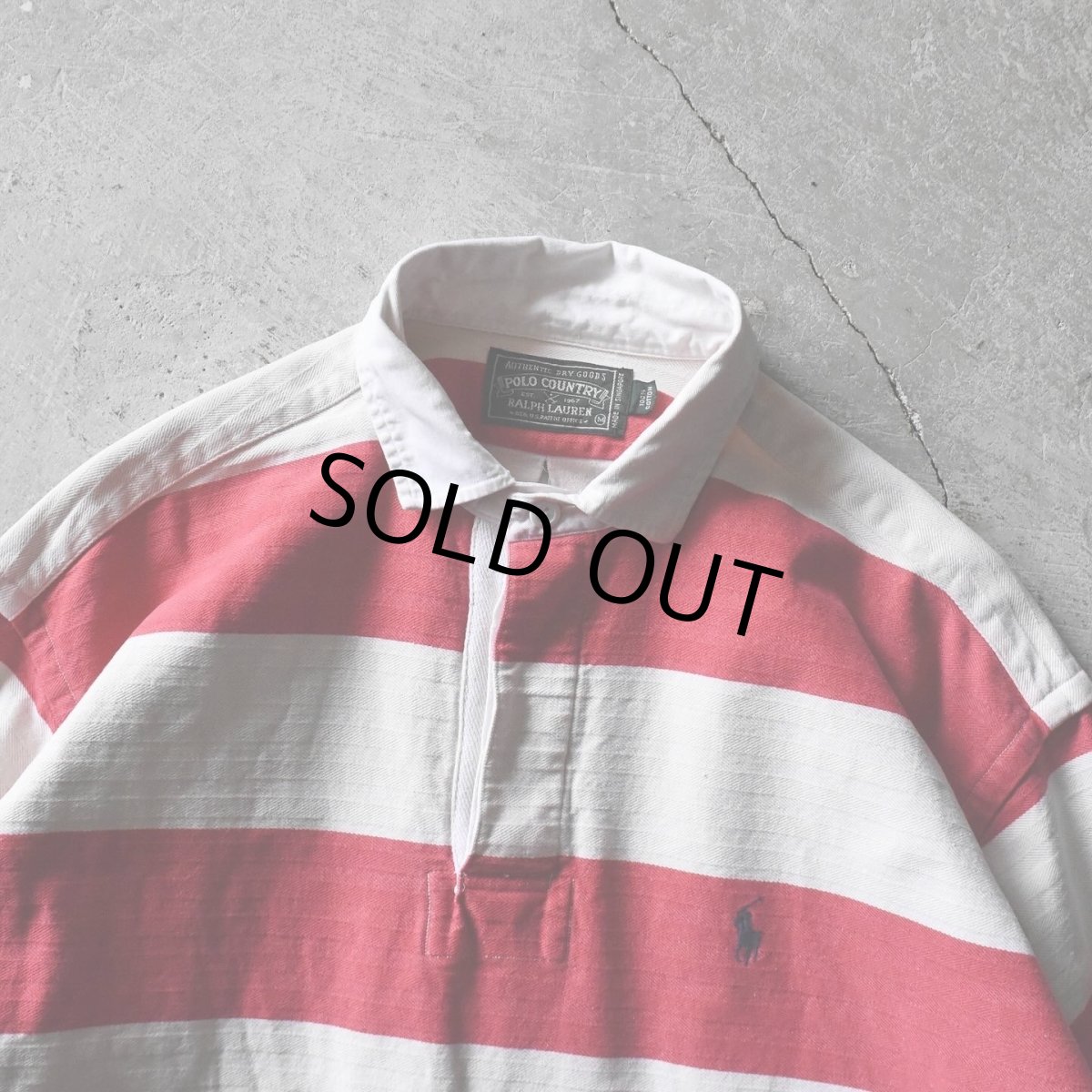 画像4: 1990s POLO COUNTRY ヘリンボーンラガーシャツ　 表記M  (4)
