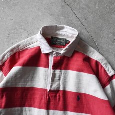 画像4: 1990s POLO COUNTRY ヘリンボーンラガーシャツ　 表記M  (4)