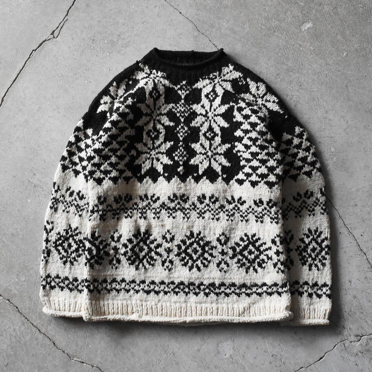 画像1: REY WEAR エクアドルニット　 "MADE IN ECUADOR"　 実寸L-XL  (1)