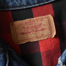 画像4: 1980s Levi's 70411-0816 デニムジャケット　 "FLANNEL LINER"　 表記42  (4)