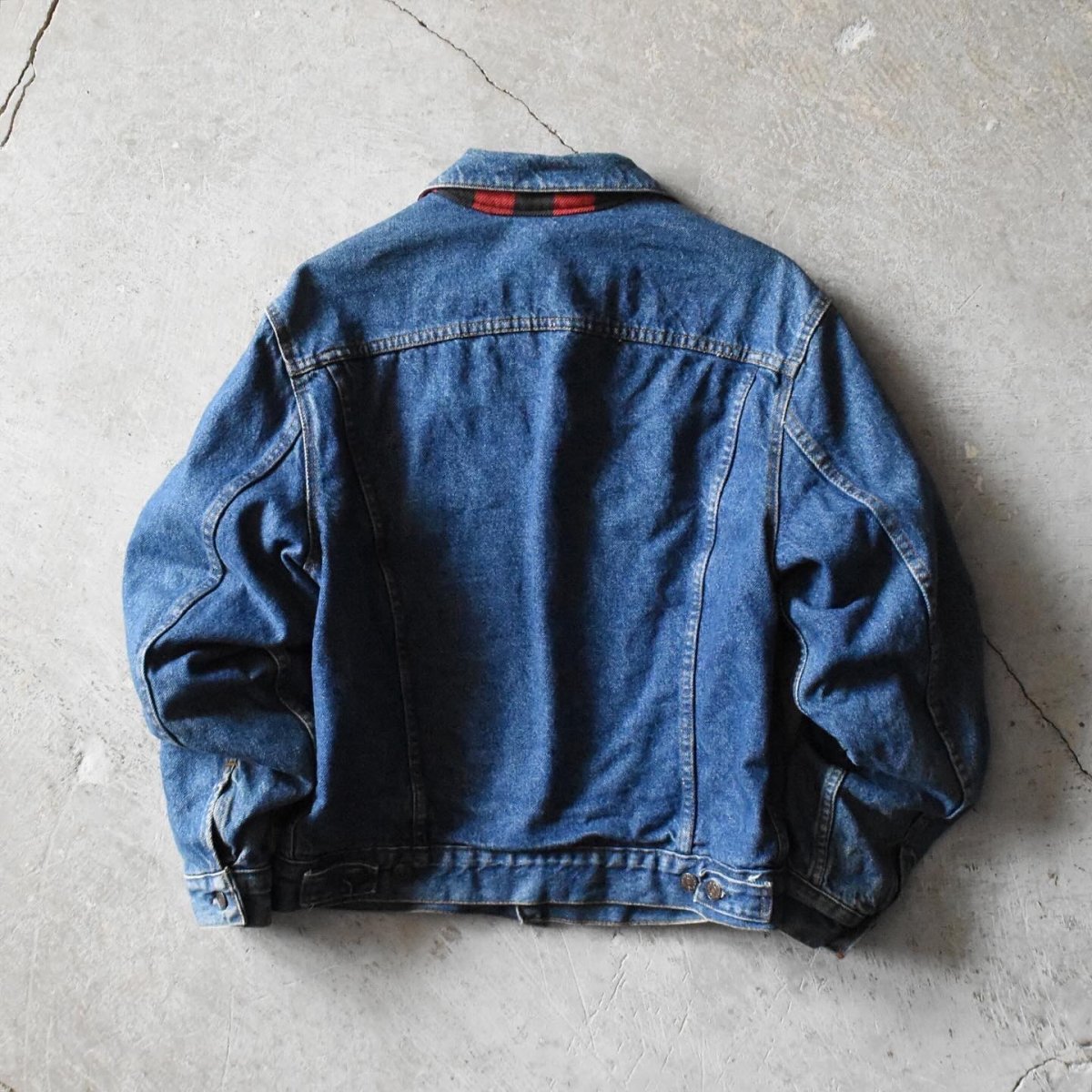 画像2: 1980s Levi's 70411-0816 デニムジャケット　 "FLANNEL LINER"　 表記42  (2)