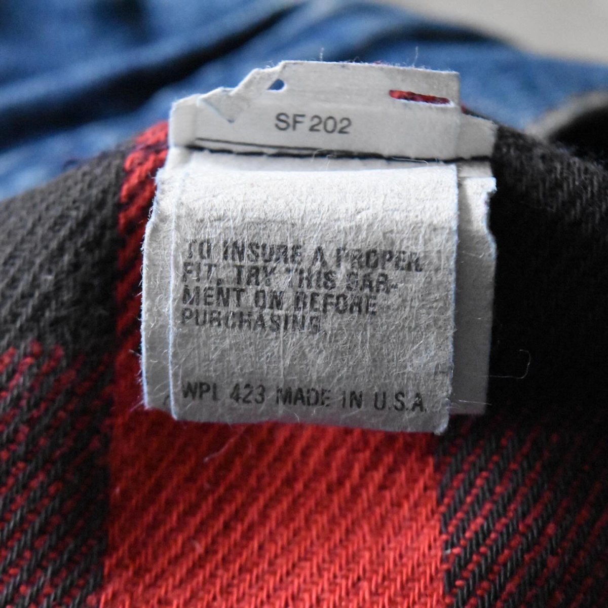 画像13: 1980s Levi's 70411-0816 デニムジャケット　 "FLANNEL LINER"　 表記42  (13)