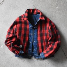 画像3: 1980s Levi's 70411-0816 デニムジャケット　 "FLANNEL LINER"　 表記42  (3)