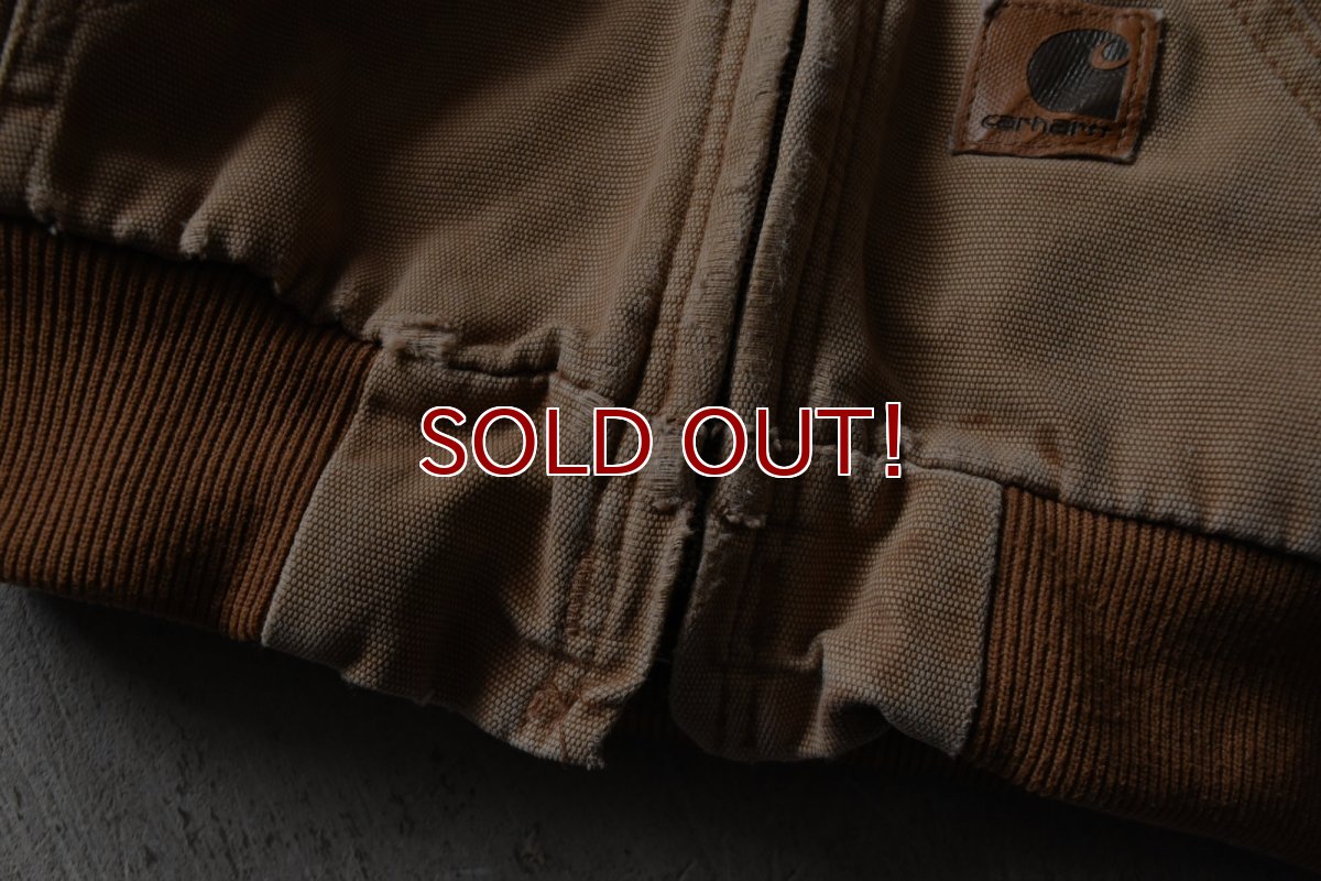 画像10: 1990-00s Carhartt アクティブパーカー　 表記Kids 3T  (10)