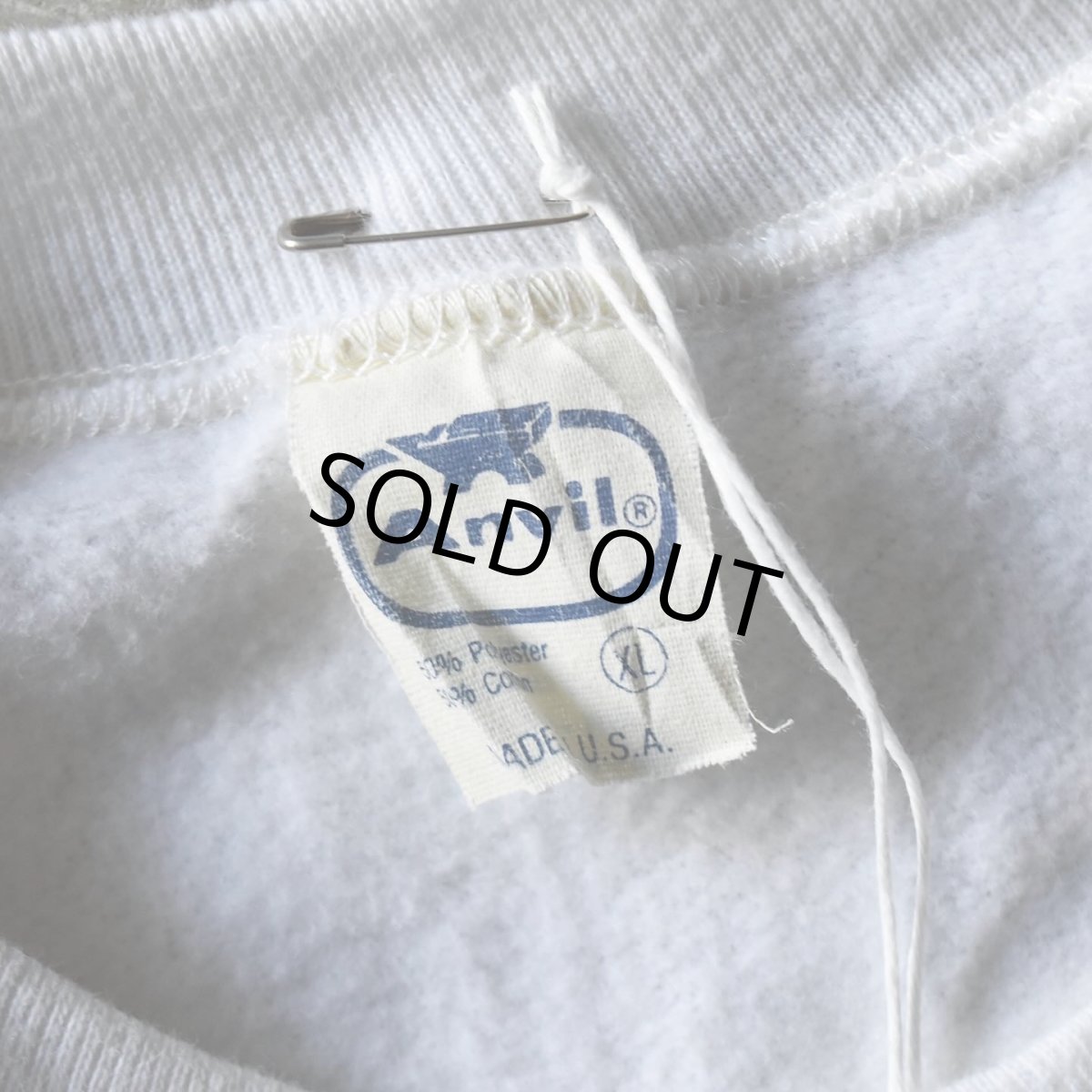 画像2: 1980s ANVIL フロッキースウェット　 "MADE IN USA"　 表記XL  (2)