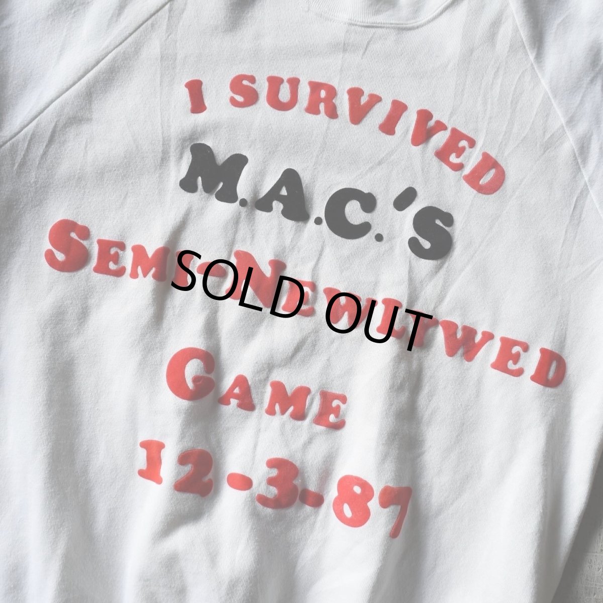 画像4: 1980s ANVIL フロッキースウェット　 "MADE IN USA"　 表記XL  (4)