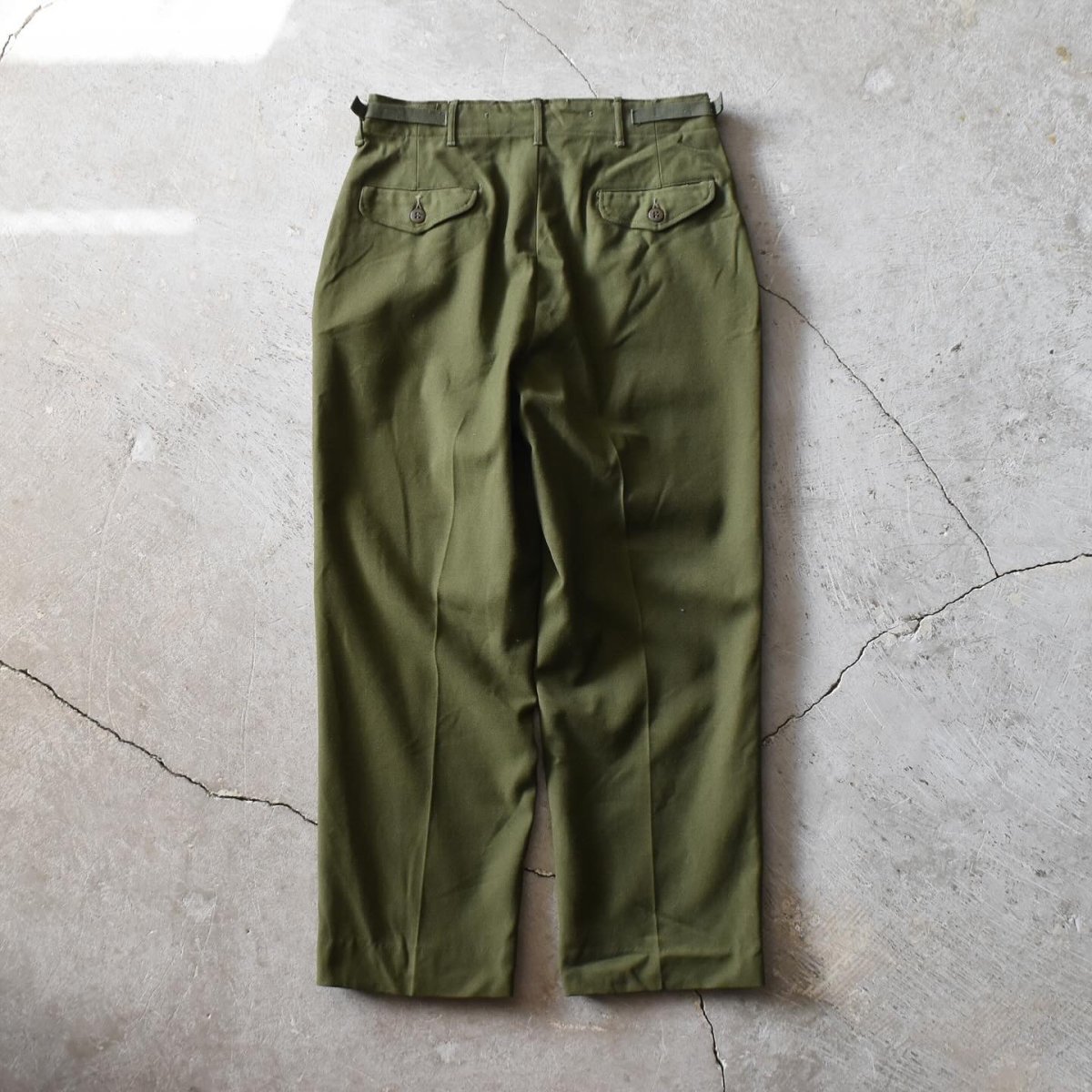 画像3: "DEAD STOCK"　 50s US.ARMY M-51ウールフィールドパンツ　 表記SMALL-SHORT  (3)