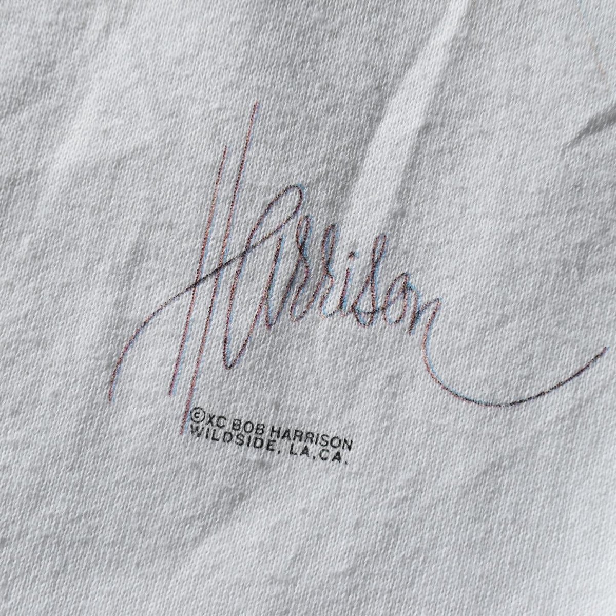 画像5: 1990s BOB HARRISON ねごアートスウェット　 "MADE IN USA"　 表記XL  (5)