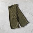 画像1: 1980s US.MILITARY ウールマフラー<br> (1)