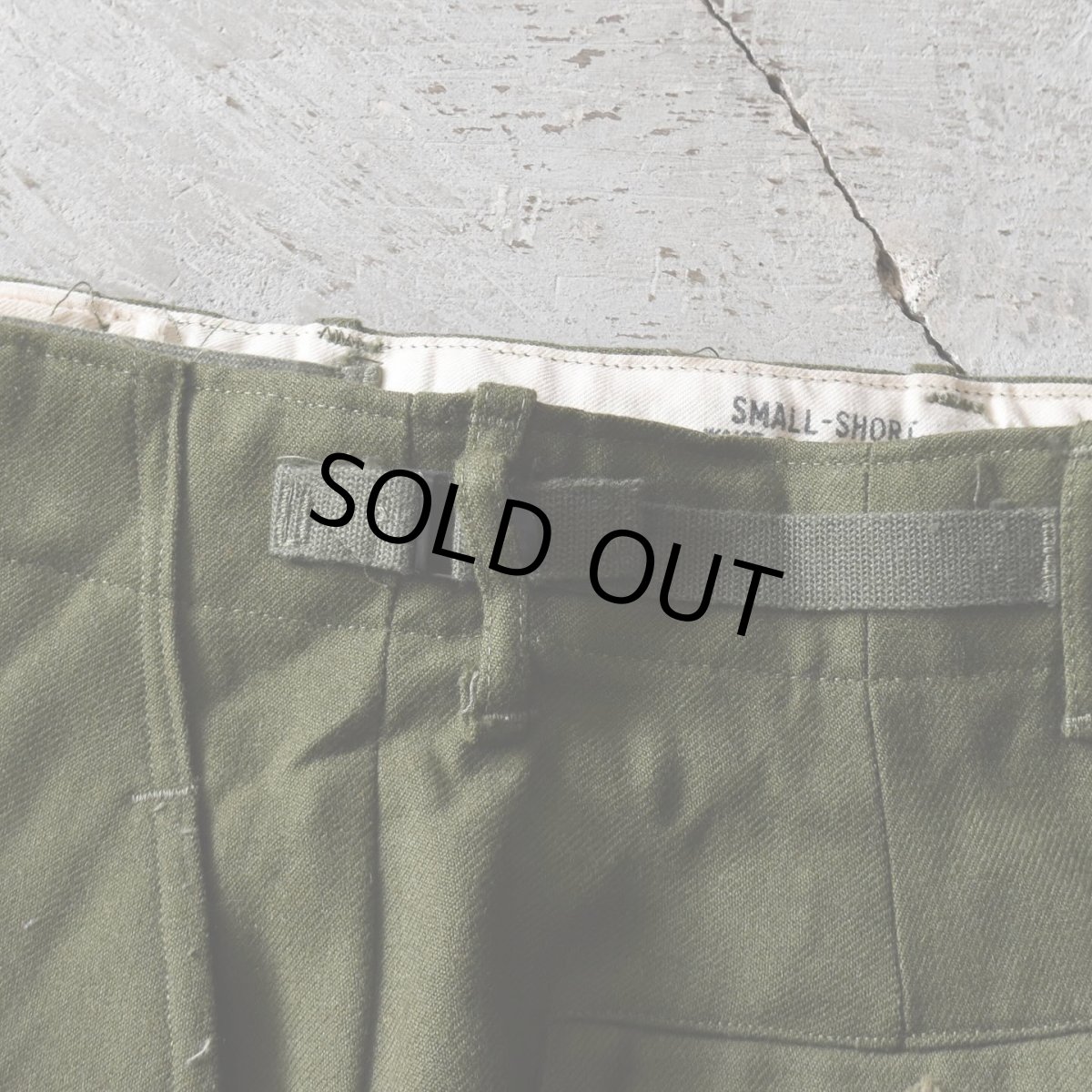 画像8: "DEAD STOCK"　 50s US.ARMY M-51ウールフィールドパンツ　 表記SMALL-SHORT  (8)