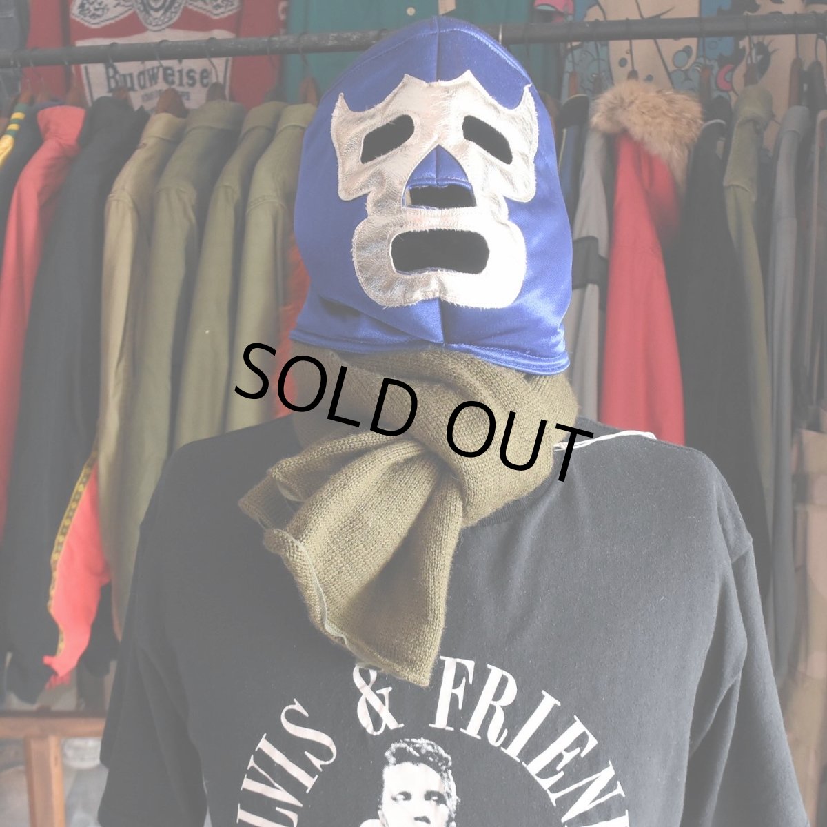 画像6: 1980s US.MILITARY ウールマフラー  (6)