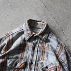 画像4: 1970s〜 FIVEBROTHER ヘビーネルシャツ　 "MADE IN USA"　 表記M  (4)