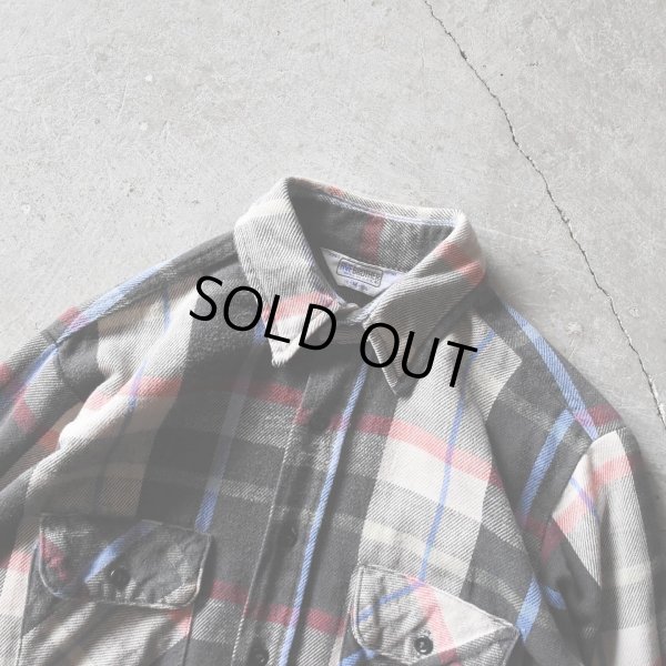 画像4: 1980s FIVEBROTHER ヘビーネルシャツ　 "MADE IN USA"　 表記M 