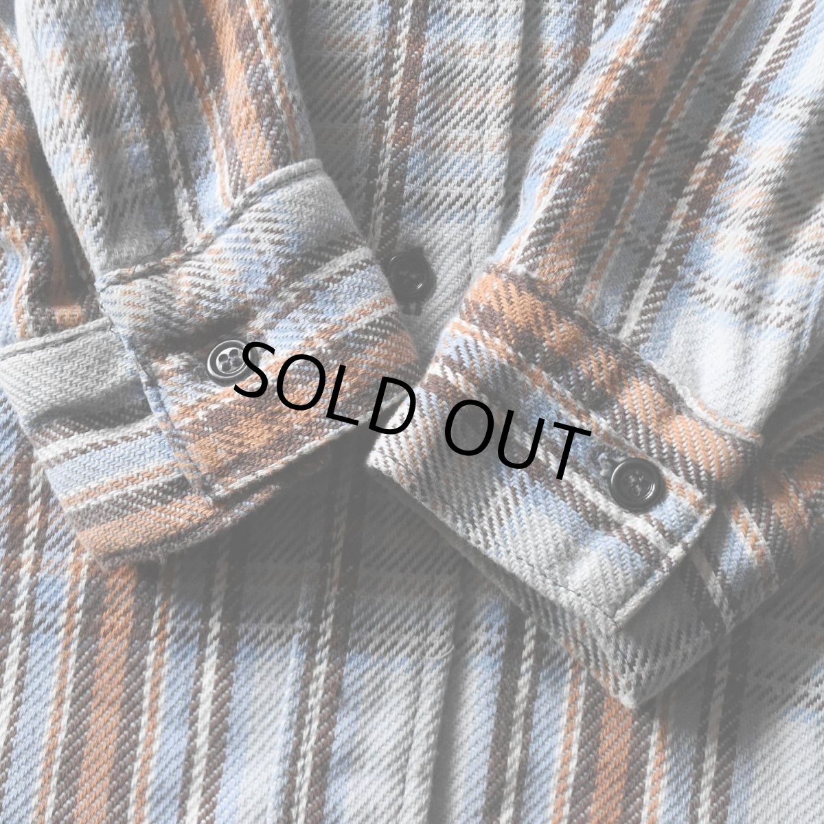 画像6: 1970s〜 FIVEBROTHER ヘビーネルシャツ　 "MADE IN USA"　 表記M  (6)