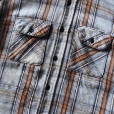 画像5: 1970s〜 FIVEBROTHER ヘビーネルシャツ　 "MADE IN USA"　 表記M  (5)