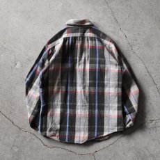 画像2: 1980s FIVEBROTHER ヘビーネルシャツ　 "MADE IN USA"　 表記M  (2)
