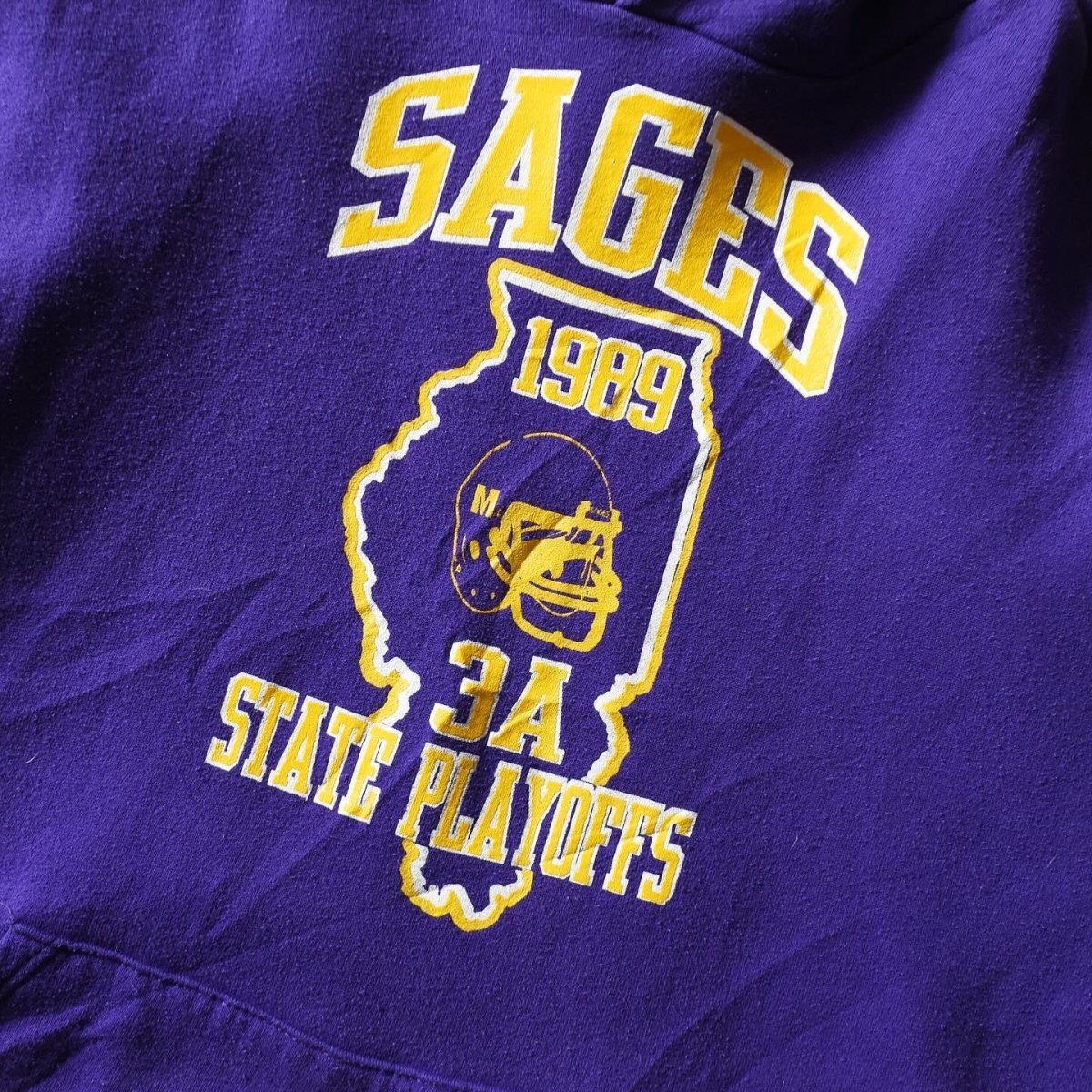 画像4: 1980s RUSSELL カレッジパーカー　 "MADE IN USA"　 表記XL  (4)