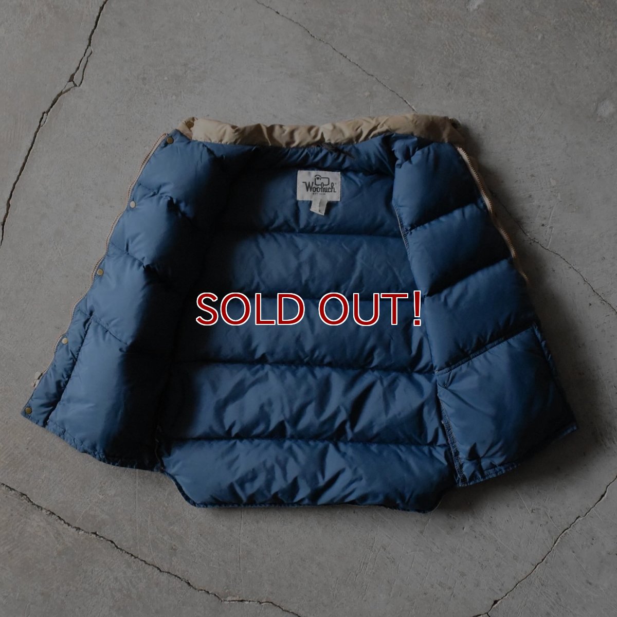 画像3: 1970s Woolrich ダウンベスト　 "MADE IN USA"　 表記M  (3)