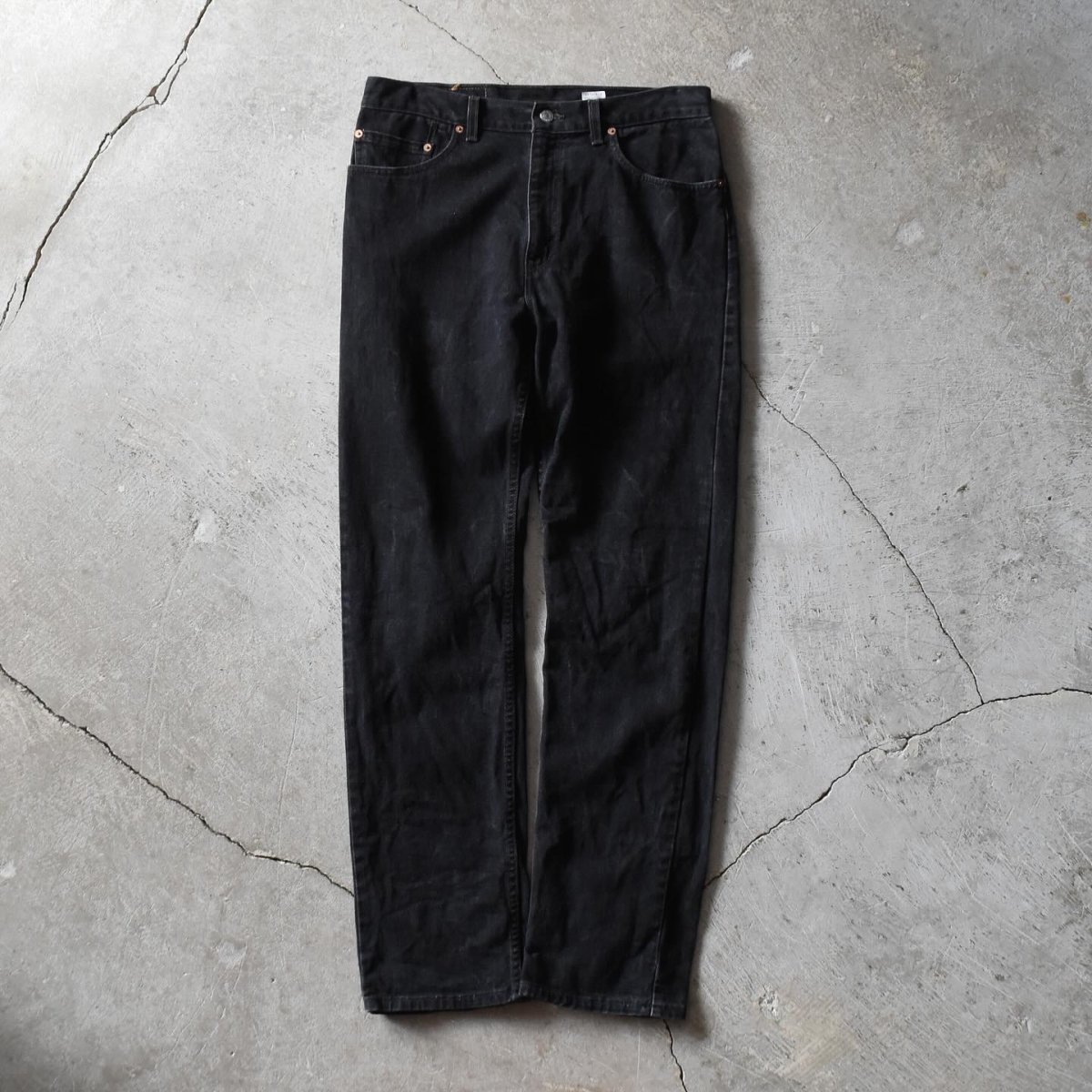 画像14: 2000s Levi's 505-0260 ブラックデニム　 "MADE IN USA"　 表記W34 L34  (14)