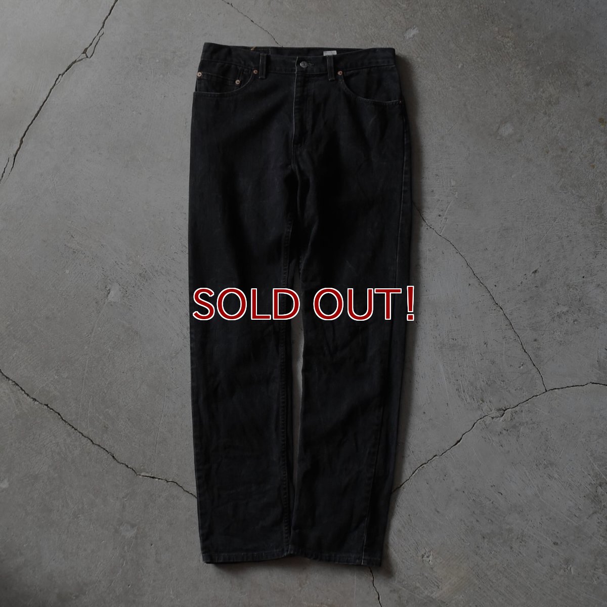 画像14: 2000s Levi's 505-0260 ブラックデニム　 "MADE IN USA"　 表記W34 L34  (14)