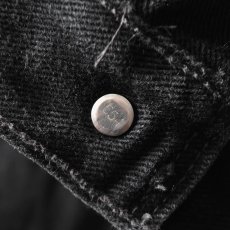 画像8: 2000s Levi's 505-0260 ブラックデニム　 "MADE IN USA"　 表記W34 L34  (8)
