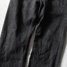 画像12: 2000s Levi's 505-0260 ブラックデニム　 "MADE IN USA"　 表記W34 L34  (12)