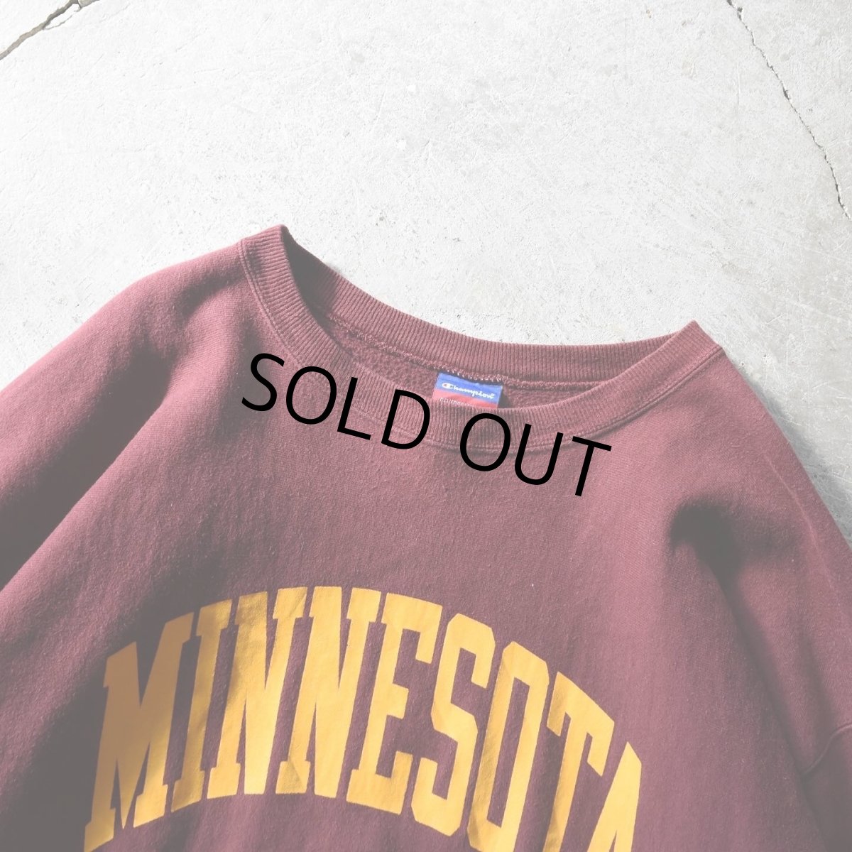 画像3: 1990-00s Champion リバースウィーブスウェット　 "MINNESOTA"　 表記XXL  (3)