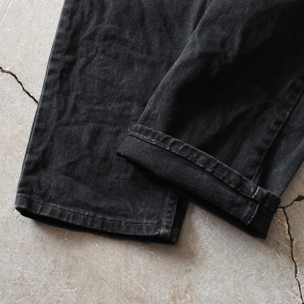 画像13: 2000s Levi's 505-0260 ブラックデニム　 "MADE IN USA"　 表記W34 L34  (13)