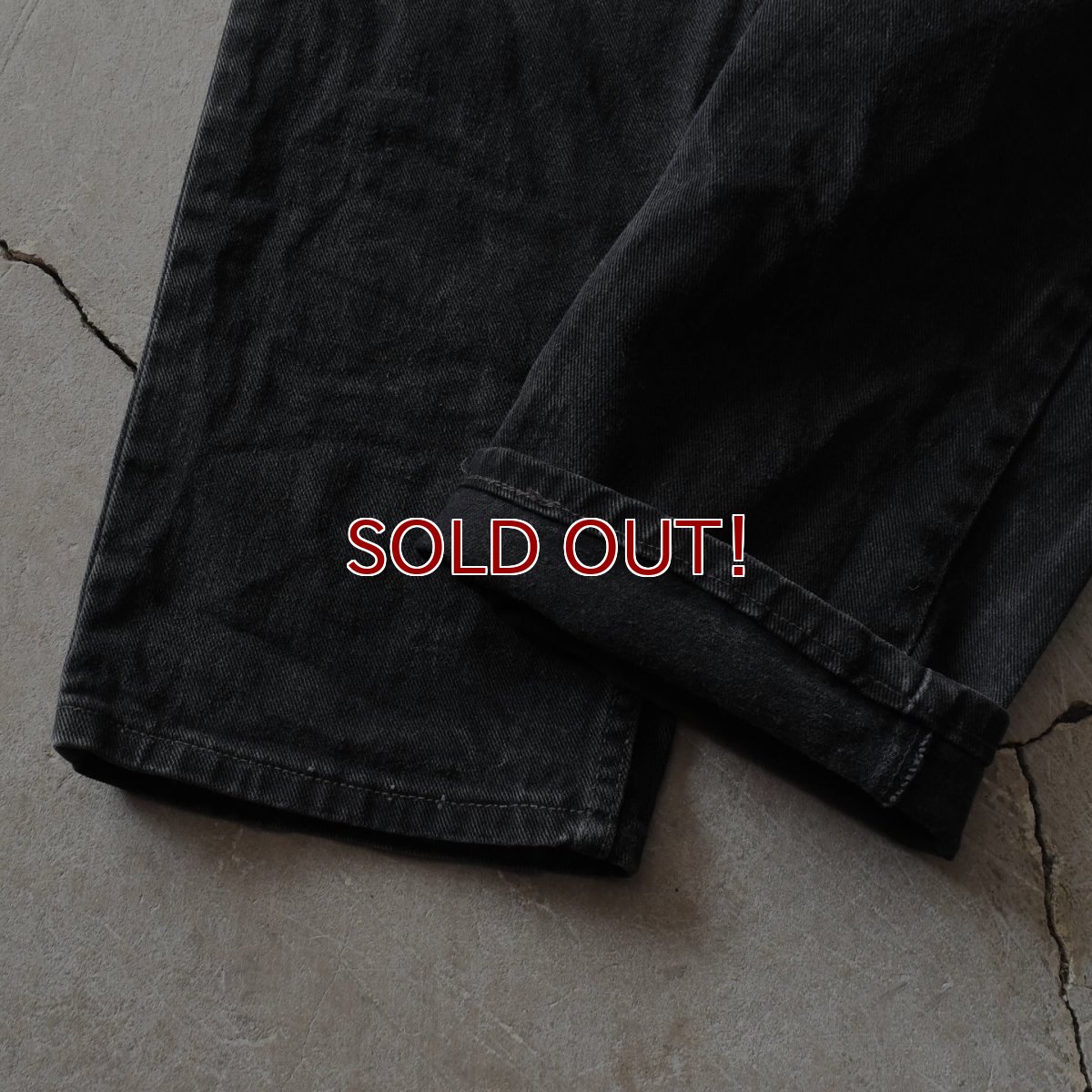 画像13: 2000s Levi's 505-0260 ブラックデニム　 "MADE IN USA"　 表記W34 L34  (13)