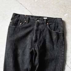 画像5: 2000s Levi's 505-0260 ブラックデニム　 "MADE IN USA"　 表記W34 L34  (5)