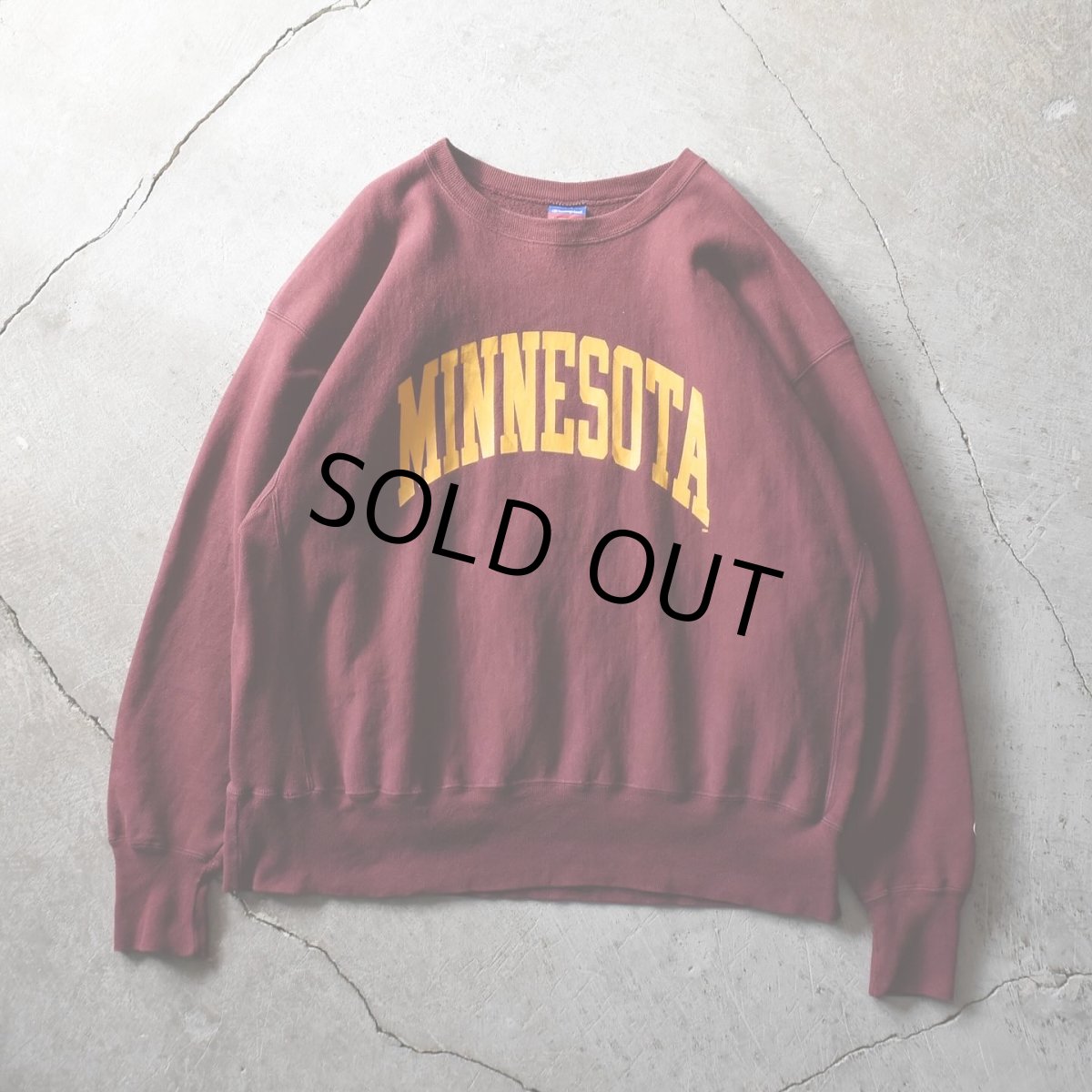 画像1: 1990-00s Champion リバースウィーブスウェット　 "MINNESOTA"　 表記XXL  (1)