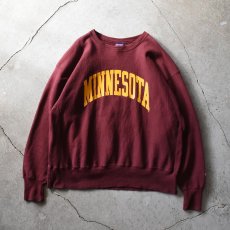 画像1: 1990-00s Champion リバースウィーブスウェット　 "MINNESOTA"　 表記XXL  (1)