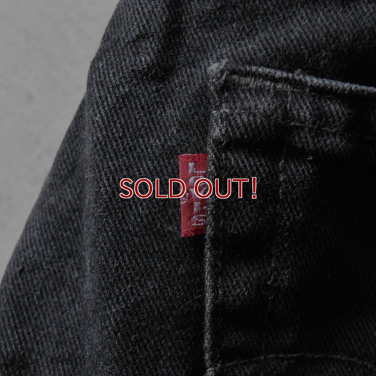 画像11: 2000s Levi's 505-0260 ブラックデニム　 "MADE IN USA"　 表記W34 L34  (11)
