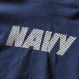 画像7: US.NAVY スウェットパーカー　 "MADE IN USA"　 表記L 