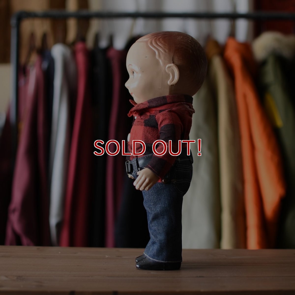 画像5: 1950s〜 BUDDY LEE DOLL　 身長約33cm  (5)