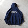 画像2: US.NAVY スウェットパーカー　<br>"MADE IN USA"　<br>表記L<br> (2)