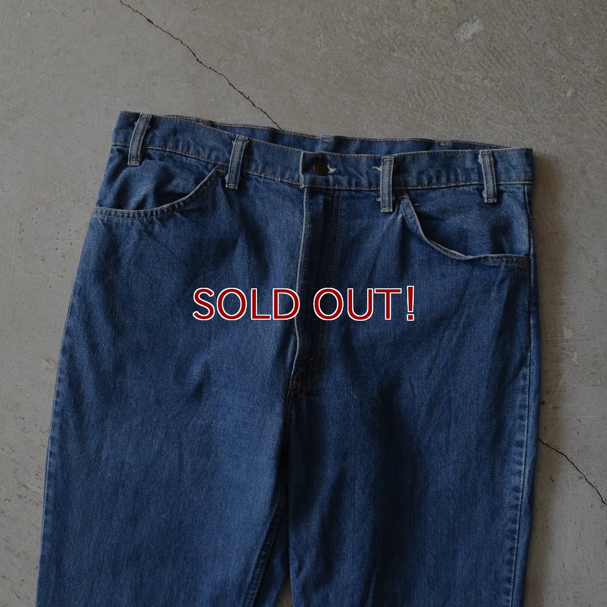 画像3: 1980s Levi's 646-0217　 "ボタン裏8"　 表記W38 L34  (3)