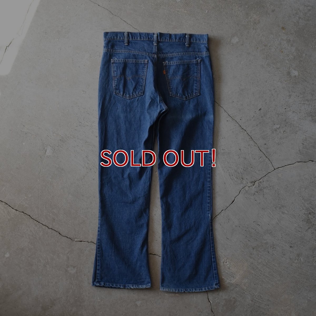 画像2: 1980s Levi's 646-0217　 "ボタン裏8"　 表記W38 L34  (2)