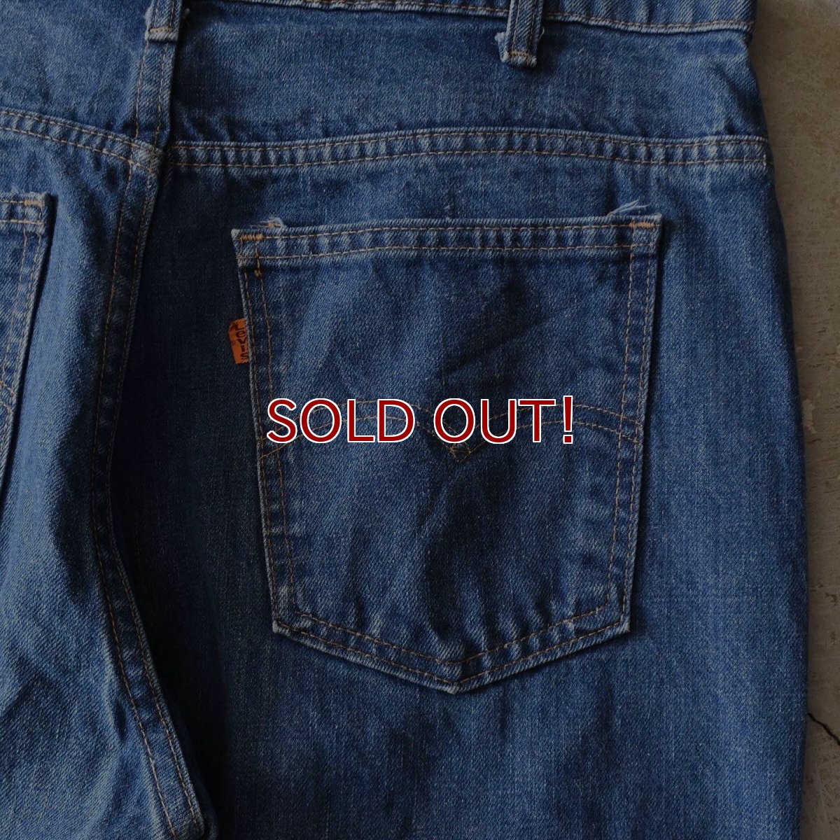 画像10: 1980s Levi's 646-0217　 "ボタン裏8"　 表記W38 L34  (10)