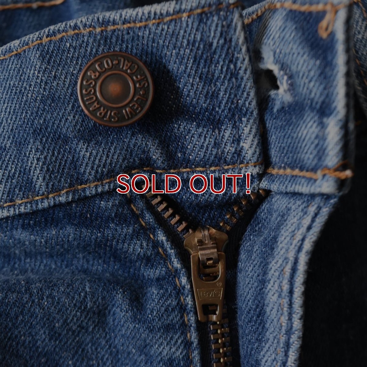 画像5: 1980s Levi's 646-0217　 "ボタン裏8"　 表記W38 L34  (5)