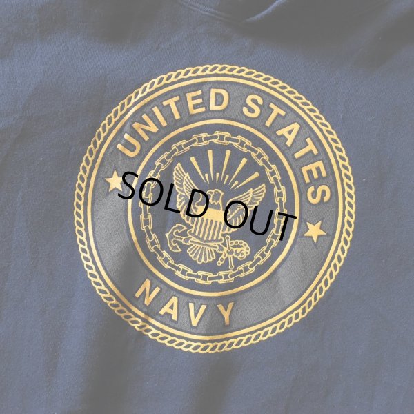 画像5: US.NAVY スウェットパーカー　 "MADE IN USA"　 表記XL 