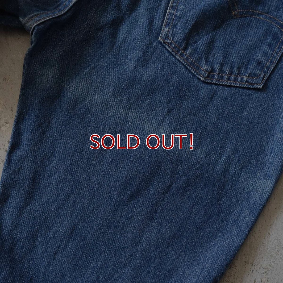 画像12: 1980s Levi's 646-0217　 "ボタン裏8"　 表記W38 L34  (12)