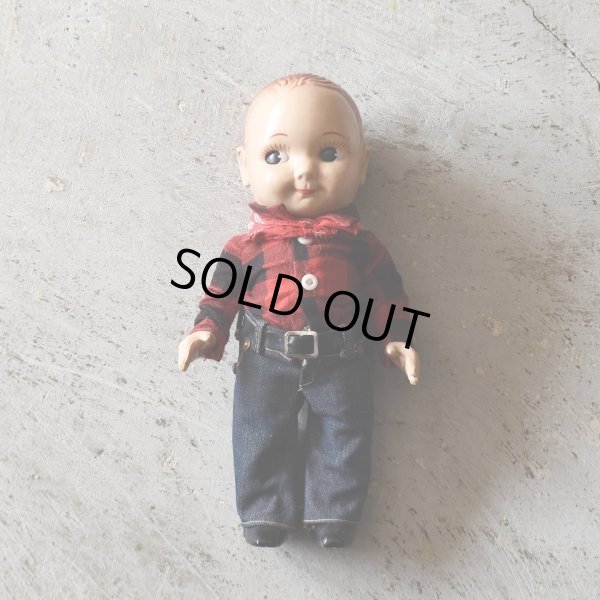 画像1: 1950s〜 BUDDY LEE DOLL　 身長約33cm 