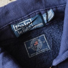 画像2: Polo by RalphLauren ハーフジップスウェット　 "2012 USA OLYMPIC TEAM"　 表記M  (2)