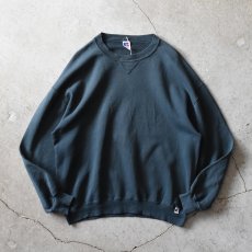 画像1: 1990s RUSSELL 前Vスウェット　 "MADE IN USA"　 表記XL  (1)