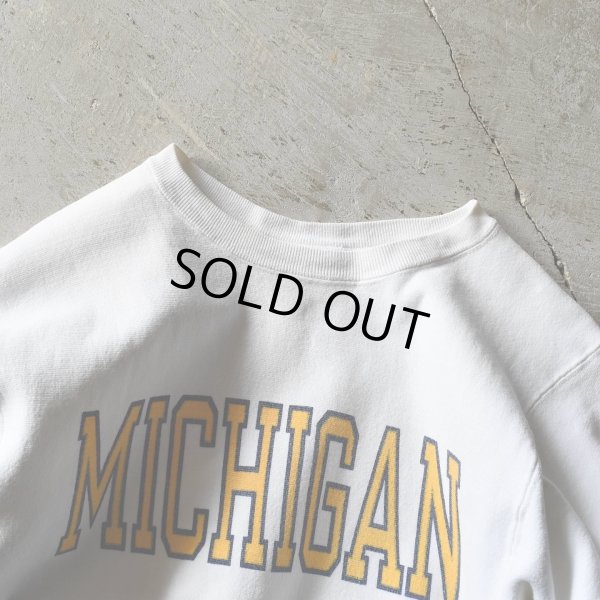 画像4: 1980s Champion リバースウィーブスウェット　 "染込みプリント"　 表記M 