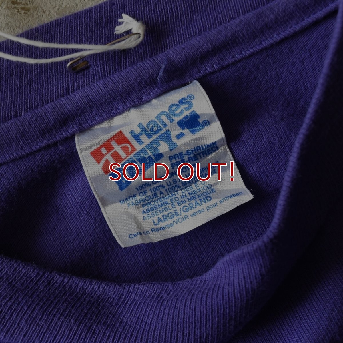 画像3: 1990s NEGO L/S Tシャツ　 "MADE IN USA"　 表記L  (3)