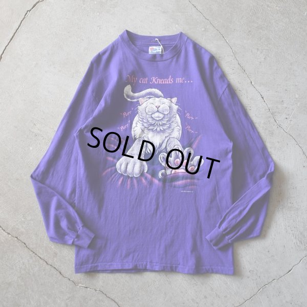 画像1: 1990s NEGO L/S Tシャツ　 "MADE IN USA"　 表記L 